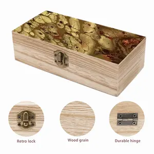 Pure Gold Wooden Storage Box