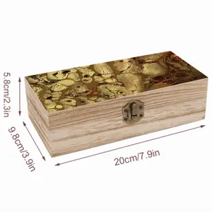 Pure Gold Wooden Storage Box