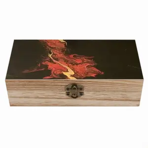 Match Strike Wooden Storage Box