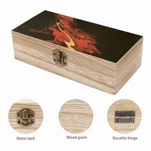 Match Strike Wooden Storage Box