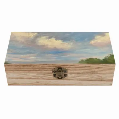 Countryside Landscape Wooden Storage Box