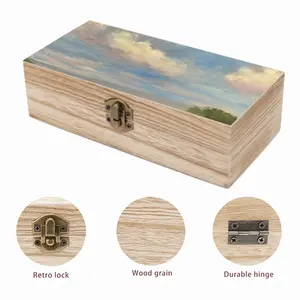 Countryside Landscape Wooden Storage Box