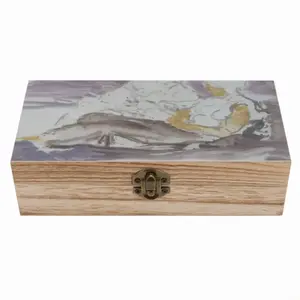 Interior Scene Wooden Storage Box