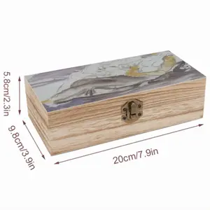 Interior Scene Wooden Storage Box