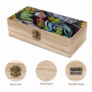 Confrontation Wooden Storage Box