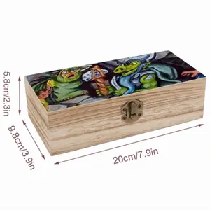 Confrontation Wooden Storage Box