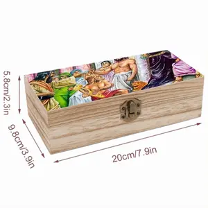 Jezebel And Ahab Wooden Storage Box