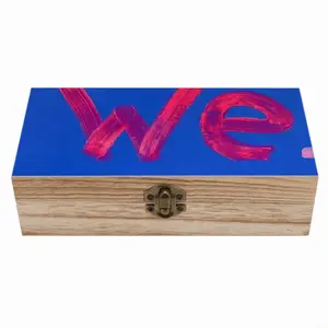 We Wooden Storage Box