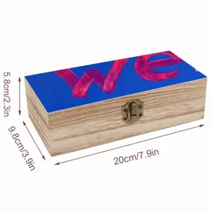 We Wooden Storage Box