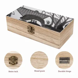 Creepy Cottage Wooden Storage Box