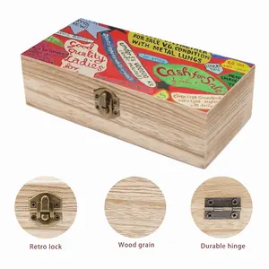 Smart Ad Wooden Storage Box