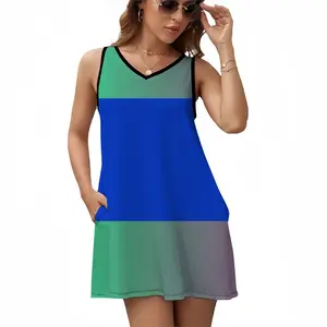 Tri Again A Sleeveless Frock With Pocket