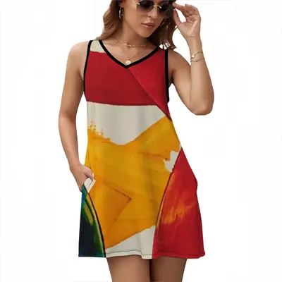 Epic Sleeveless Frock With Pocket