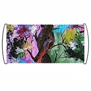 Colorful Family Tree Hand Waving Flag