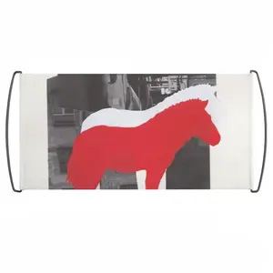 Wwf Przewalskis Horse Hand Waving Flag