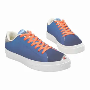 Men Lost Over Time Low Top Canvas Shoes