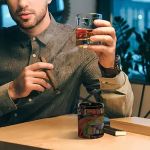 They Call It The Blocks Leather Ashtray