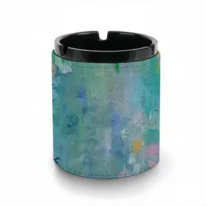 Sea Of Glass #6 Leather Ashtray