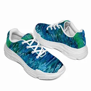 Men Water Reflections Chunky Sneakers