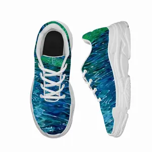 Men Water Reflections Chunky Sneakers