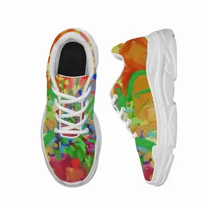 Men Digital Flowers Chunky Sneakers