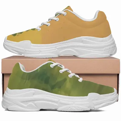 Men On Green Dolphin Stree Chunky Sneakers