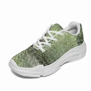 Men Material And Texture Chunky Sneakers