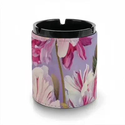 The Kingdom Of Peonies Leather Ashtray