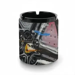 Lamborghini Wheel Crash Leather Ashtray