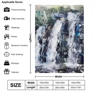 Pencil Falls Photography Cloth