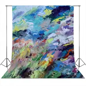 Mad Meadow Abstract Photography Cloth