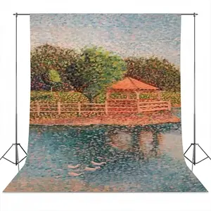 Gazebo On The Lake Photography Cloth