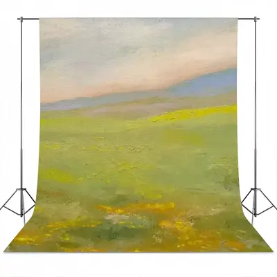 Flower Field Photography Cloth