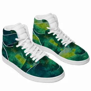 Men A Garden In Italy HD1 Baskerball Sneakers