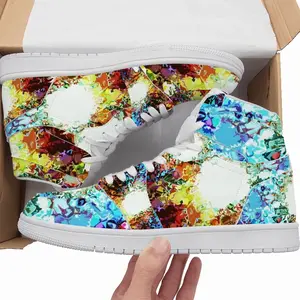 Men Worlds People Of The Suns Flower HD1 Baskerball Sneakers