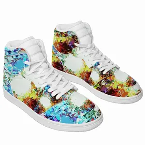 Men Worlds People Of The Suns Flower HD1 Baskerball Sneakers