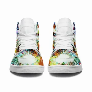 Men Worlds People Of The Suns Flower HD1 Baskerball Sneakers