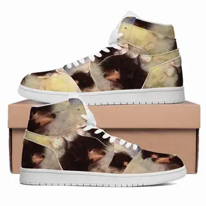 Men Hedgehog In The Fog HD1 Baskerball Sneakers