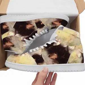 Men Hedgehog In The Fog HD1 Baskerball Sneakers