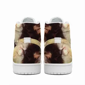 Men Hedgehog In The Fog HD1 Baskerball Sneakers