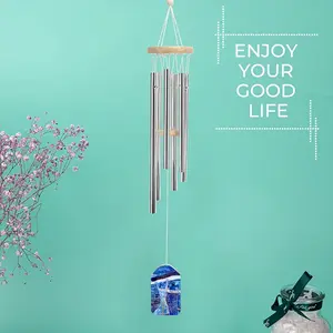 True Blue Wind Chime