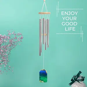 Chief Saffron Wind Chime