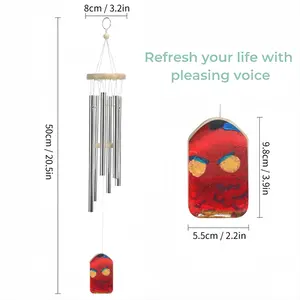 Derrida Bird Wind Chime