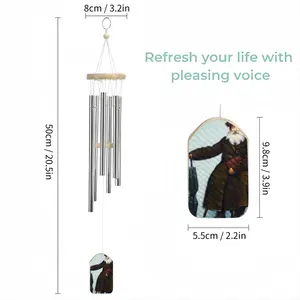 Rabbi From Old Galicia Wind Chime