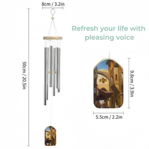 Old Jerusalem Jewish Quarter Wind Chime