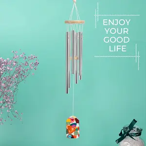 Pseudo Geometric I Wind Chime