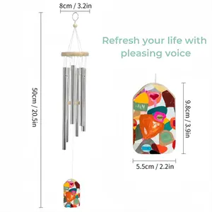 Pseudo Geometric I Wind Chime