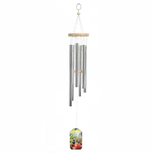 Swallows With Men Birds Wind Chime