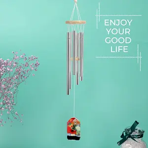 Black Cat In A Still Life Wind Chime