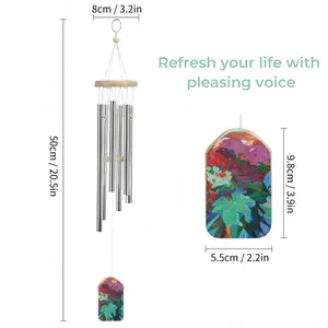 A Large Bouquet With Lilies Wind Chime